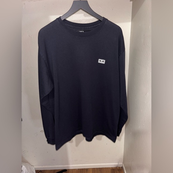 Obey Black Long Sleeve Tee - Picture 1 of 4